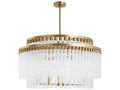 Cyan Design 12-Light Nobel Chandelier in Aged Brass