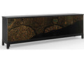 Classic Mosaic 100 Satin Ebony Deep Bronze Media Console,"<div class="flex flex-col max-w-1/4">
<span class="w-full text-base font-semibold mb-2">Features</span><ul class="list-disc pl-5">
<li class="text-sm my-1"><div class="w-full html-content-container