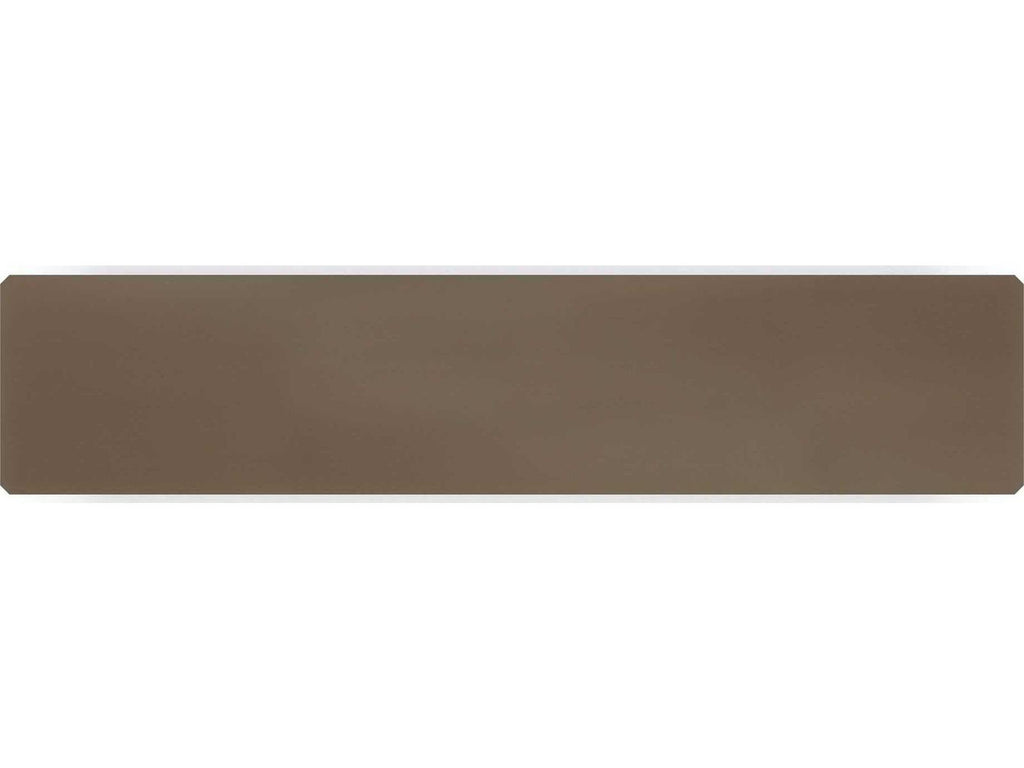Diamond In The Rough 84-Inch Console Table in Brushed Antique Brass and Walnut