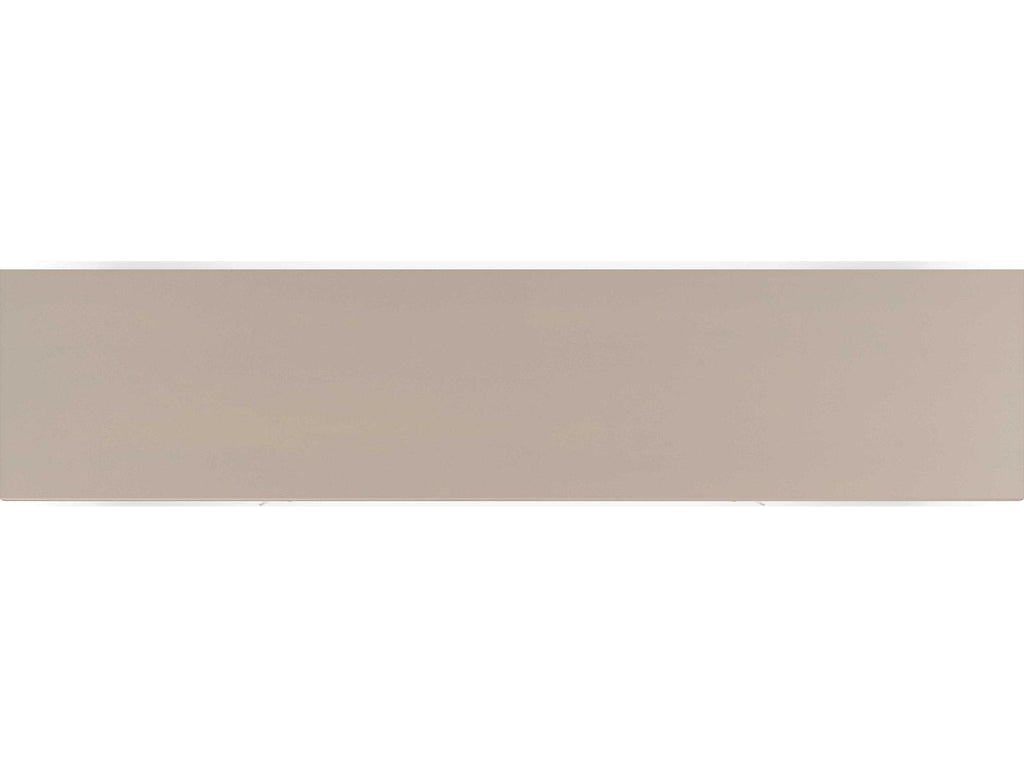 Classic Corinthian Media Console in Sparkling Argent and Almond Milk