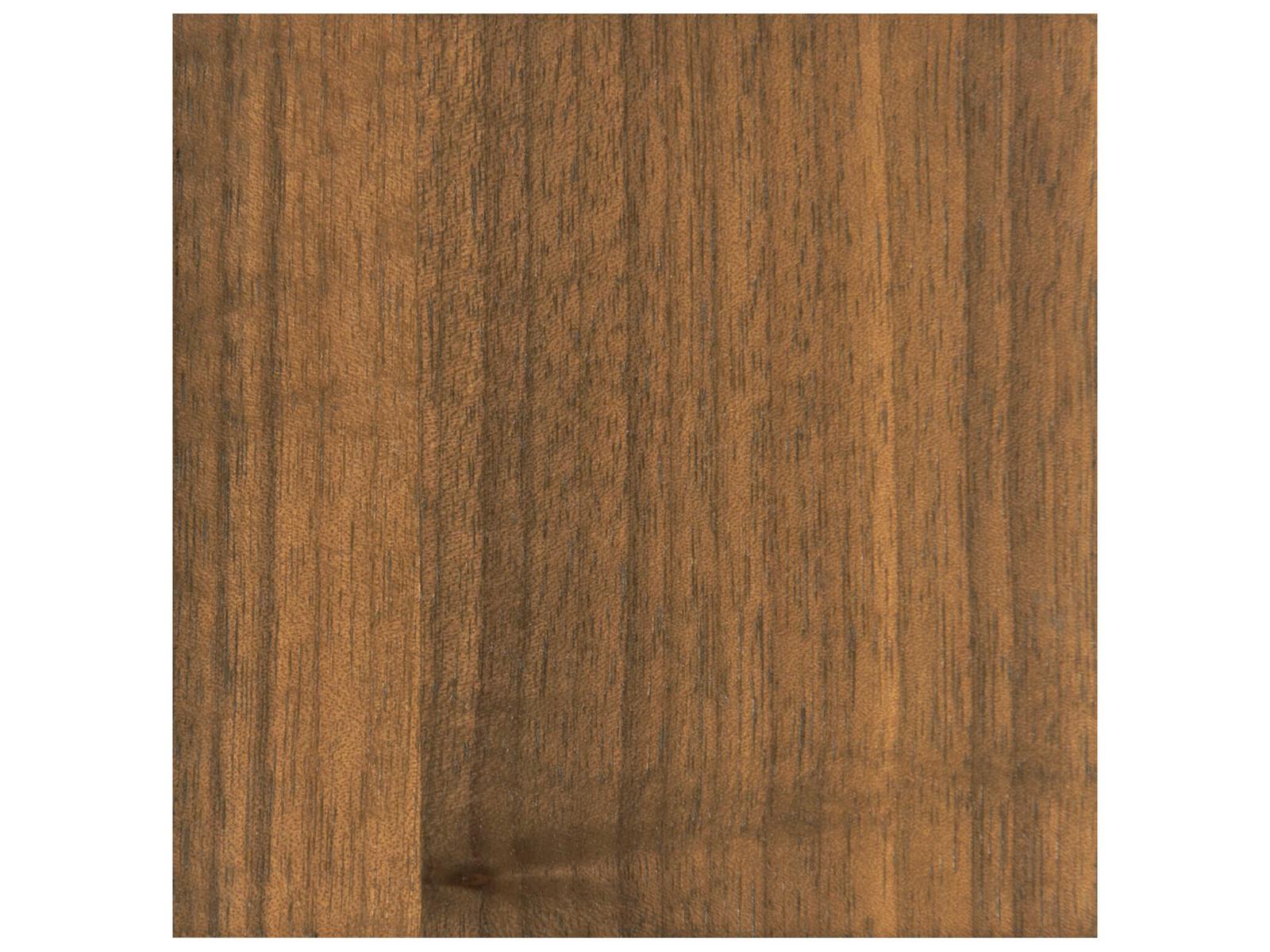 Botero Six-Drawer Dresser in New Natural Walnut Smoked Birdseye and Brushed Gold