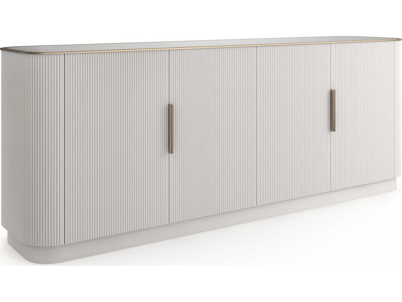 Love Sideboard Matte Pearl with Whisper of Gold