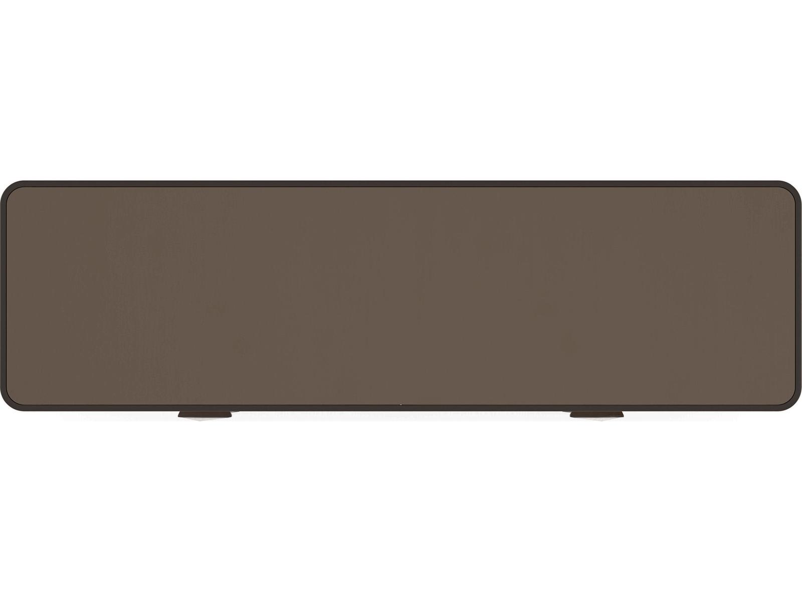 Prism 8-Drawer Double Dresser in Chocolate Tiger Maple and Bronze