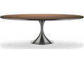 Classic Semper Oval Mirror Dining Table