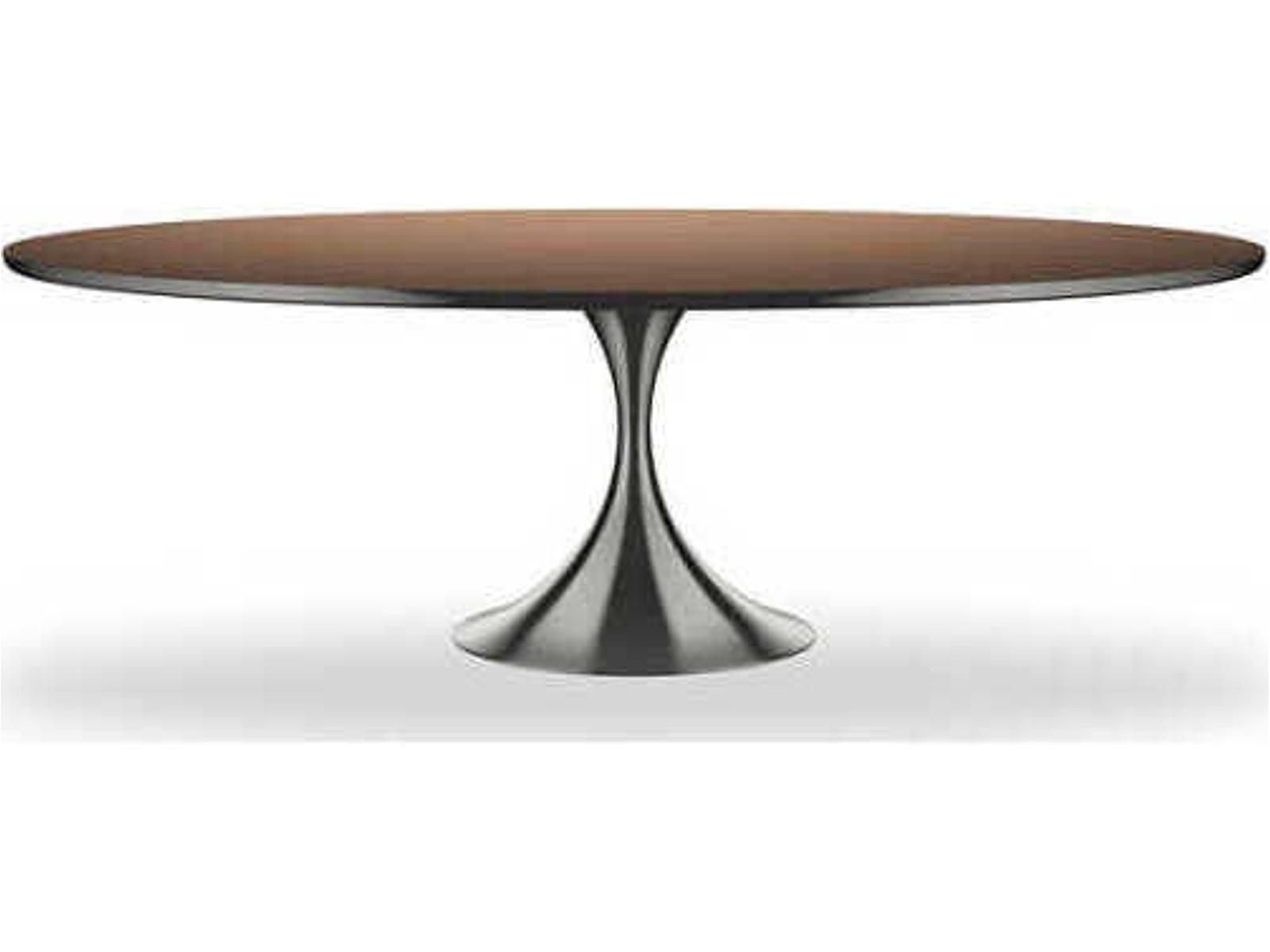 Classic Semper Oval Mirror Dining Table