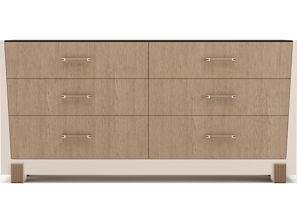 Counter Balance Dresser in Chocolate Koto Cloud and Brushed Gold