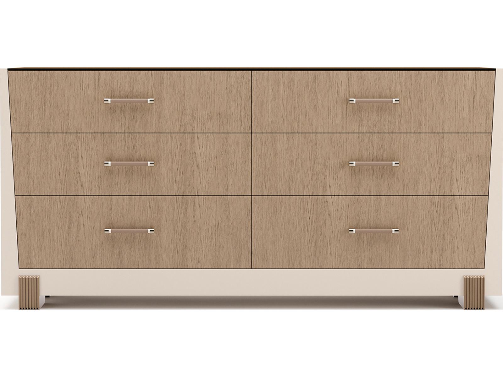 Counter Balance Dresser in Chocolate Koto Cloud and Brushed Gold