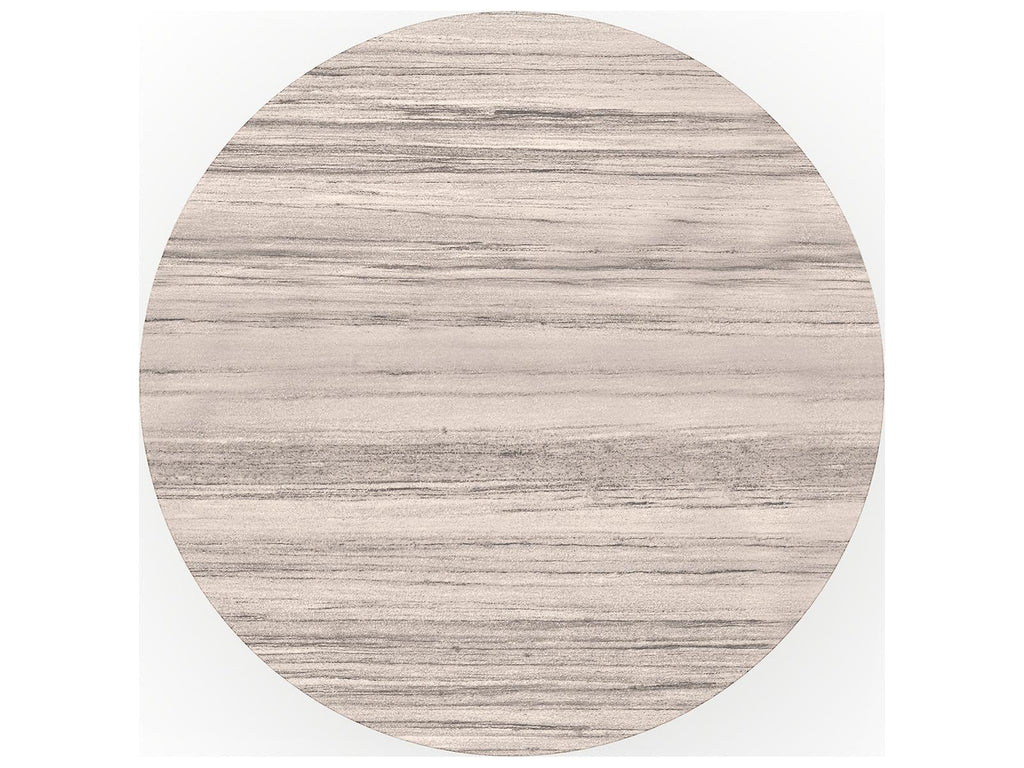 Wish You Were Here 60-Inch Round Dining Table Sandstone Top with Whisper of Gold Base