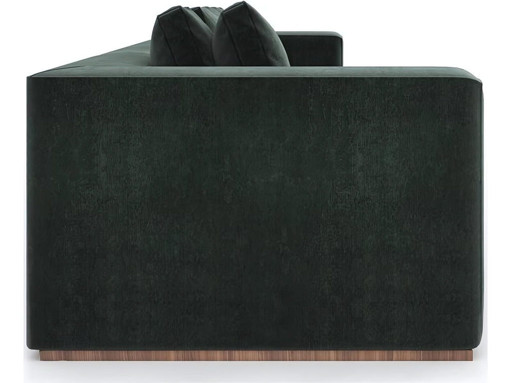 Bello 4-Piece Modular Spruce Vintage Velvet Sectional Sofa