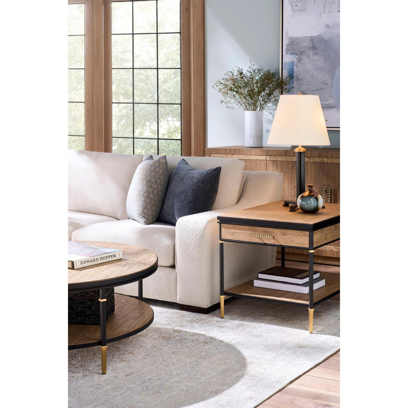 Century Furniture Monterey Round Cocktail Table