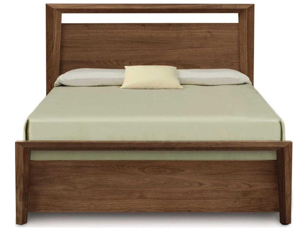 Mansfield Brown Solid Wood California King Platform Bed