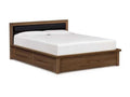 Moduluxe Cal King 35 Inch High Solid Wood Platform Storage Bed