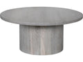 Big Sur Round Wood Natural Oak Coffee Table