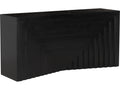 Pandora Rectangular 66-Inch Console Table in Black Oak