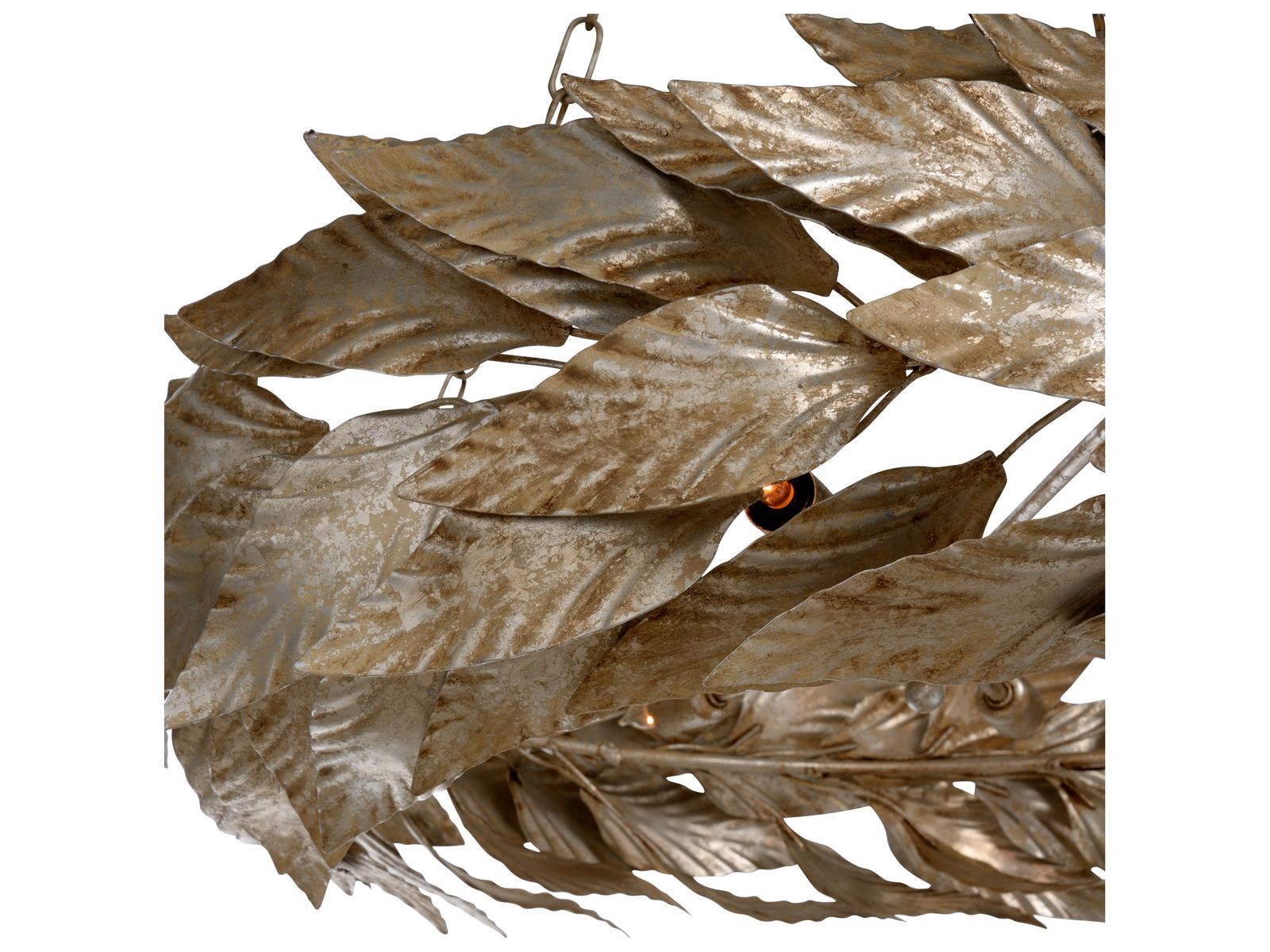 Chelsea House 6-Light Meadow Chandelier in Old Antique Silver