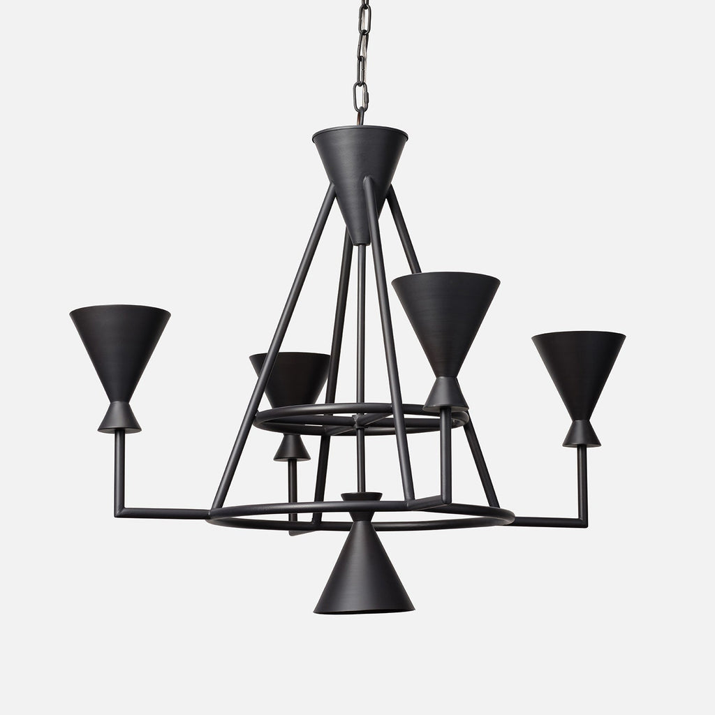 Bristol Modern Iron Chandelier