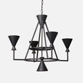 Bristol Modern Iron Chandelier