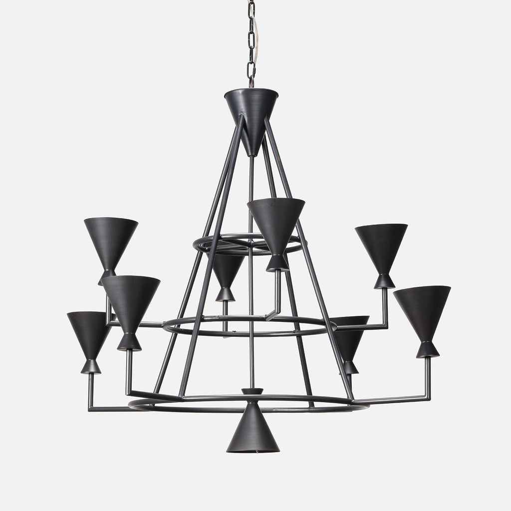 Bristol Modern Iron Chandelier