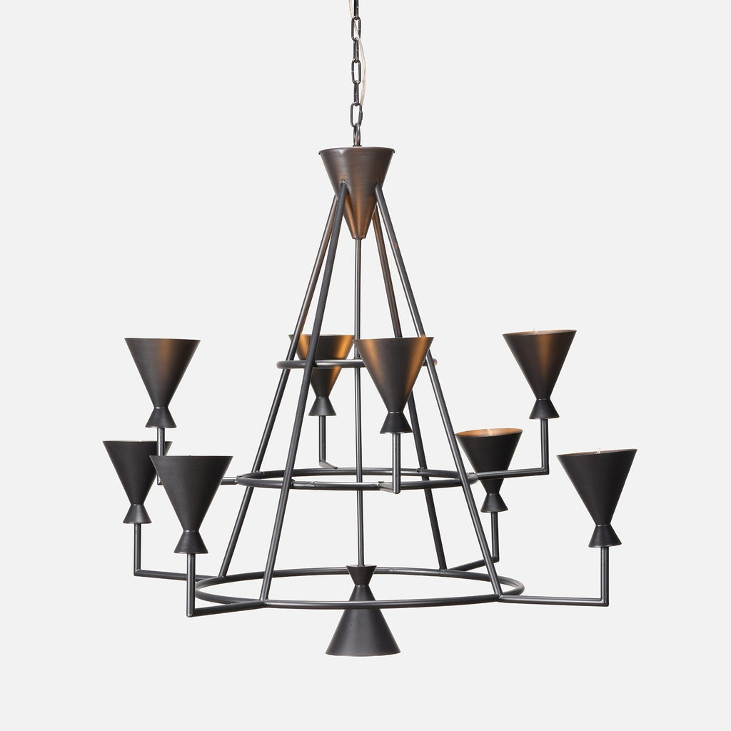 Bristol Modern Iron Chandelier