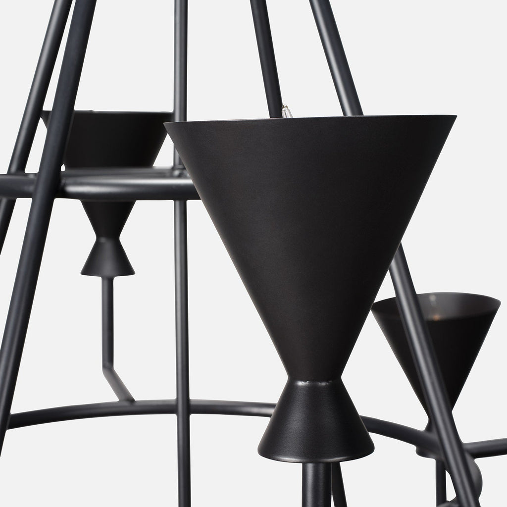 Bristol Modern Iron Chandelier