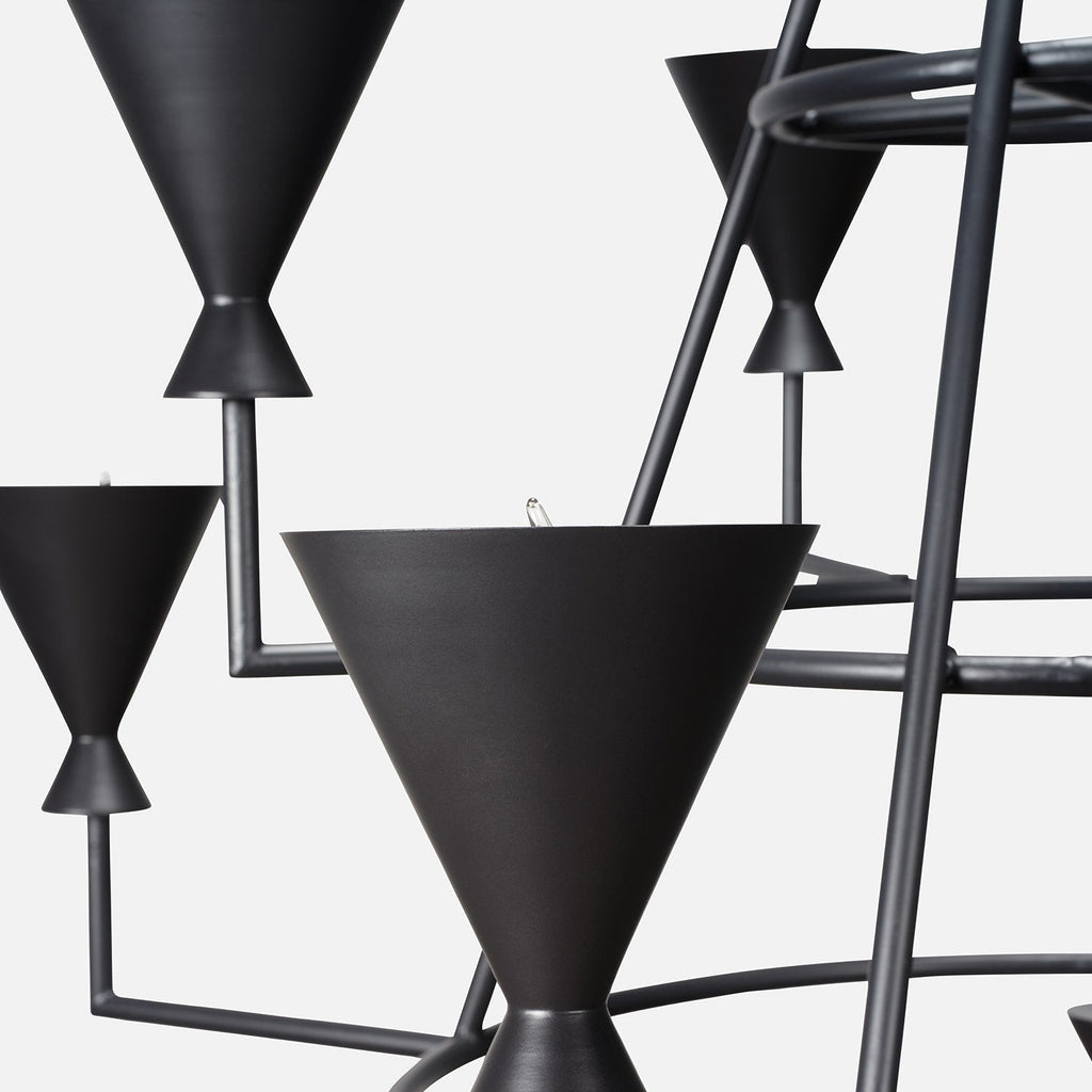 Bristol Modern Iron Chandelier