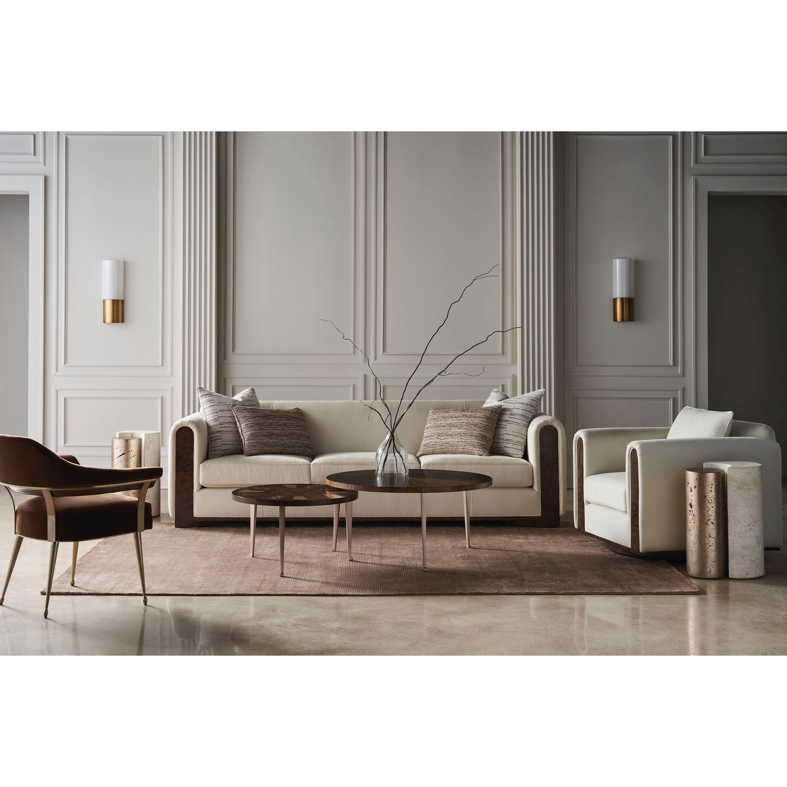 Caracole Classic Sun And Moon End Table