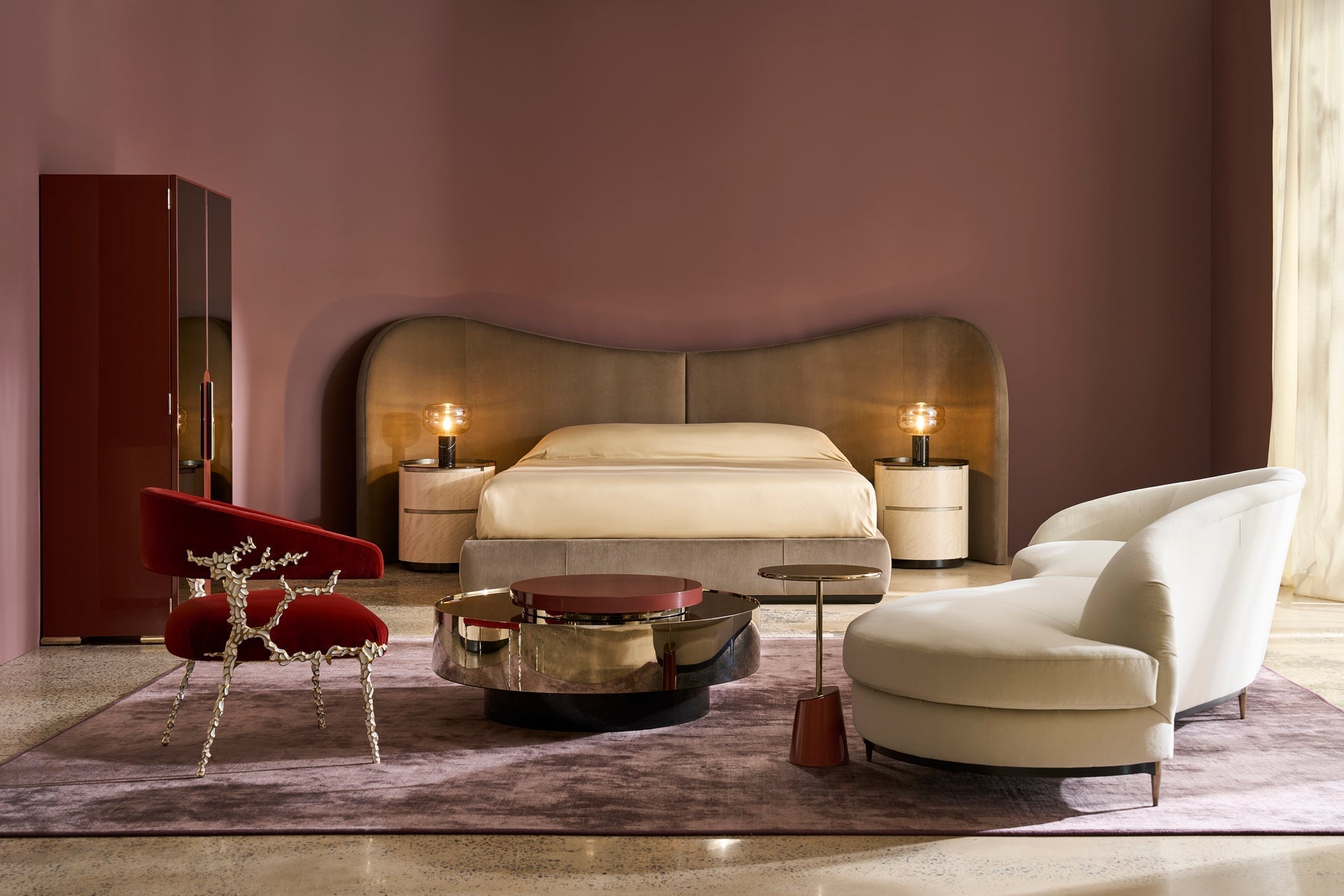 Caracole Classic Radius Cocktail Table