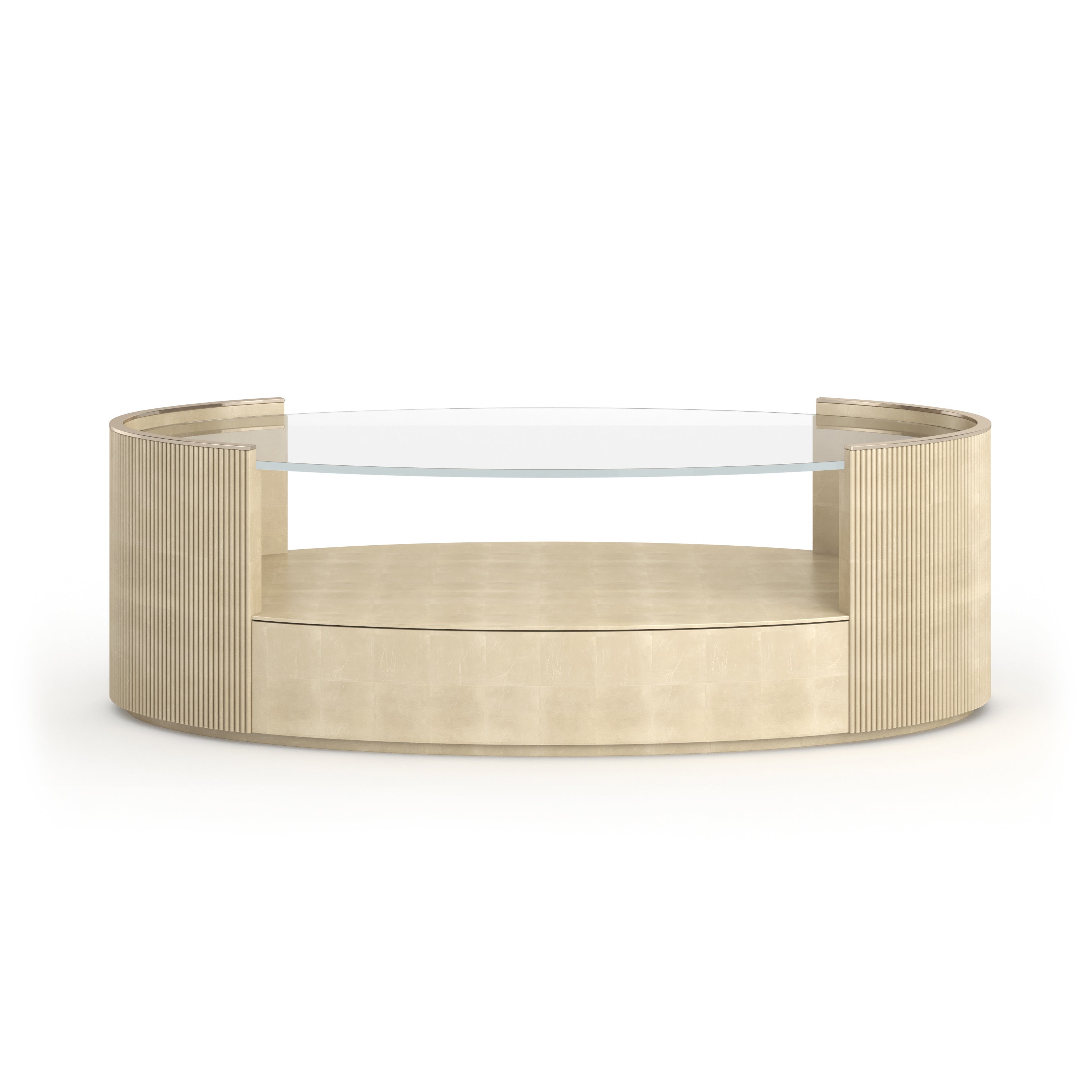 Caracole Classic Love Oval Cocktail Table