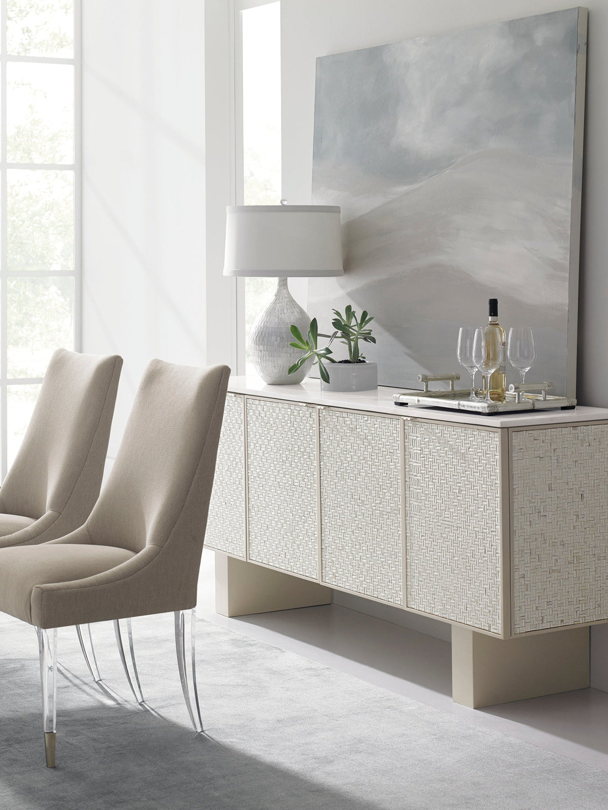 Caracole Bomb-Shell Sideboard