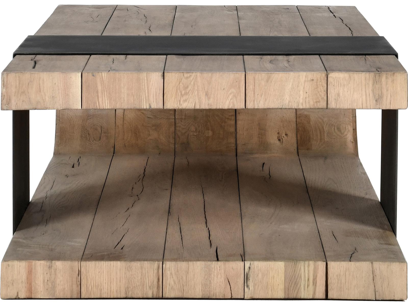 Danica Rectangle Coffee Table Reclaimed Oak and Iron