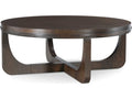 Tribeca Round Wood Coffee Table in Tribeca Finish