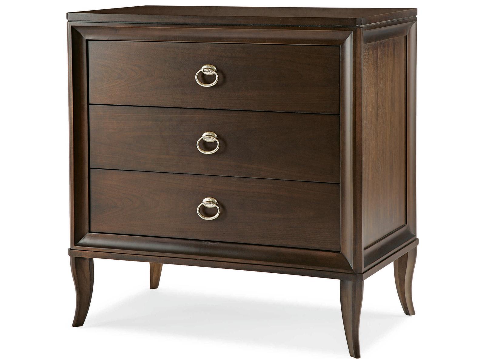 Tribeca 3-Drawer Nightstand in Tribeca Finish