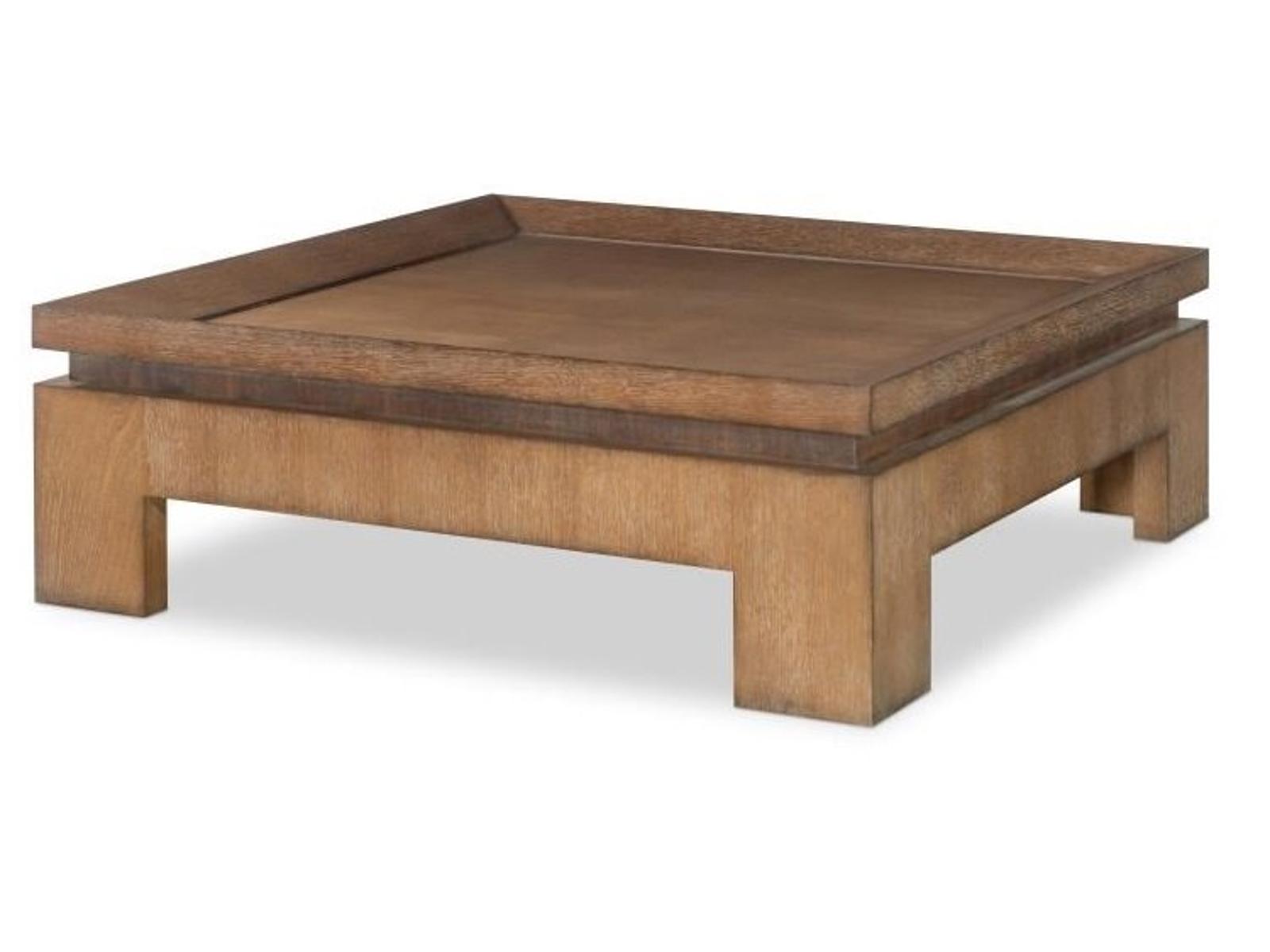 Mesa Square Cocktail Table in Napa Cerused Finish