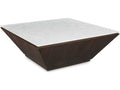 Compositions Square Coffee Table with Marble Top