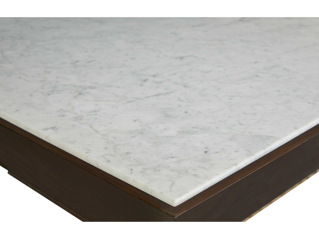 Compositions Square Coffee Table with Marble Top