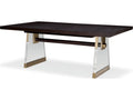 Cadence Rectangle Extendable Dining Table in Mocha Finish