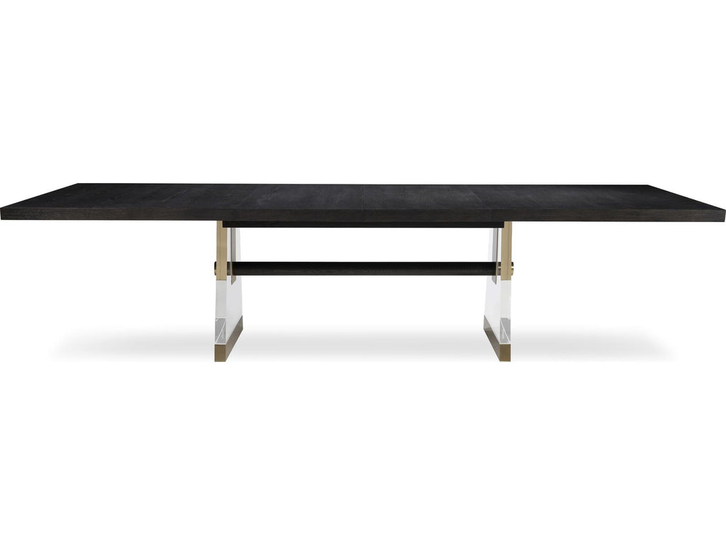 Cadence Rectangle Extendable Dining Table in Mocha Finish