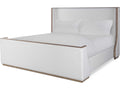 Monterey Hawthorne Upholstered King Bed in Light White Oak
