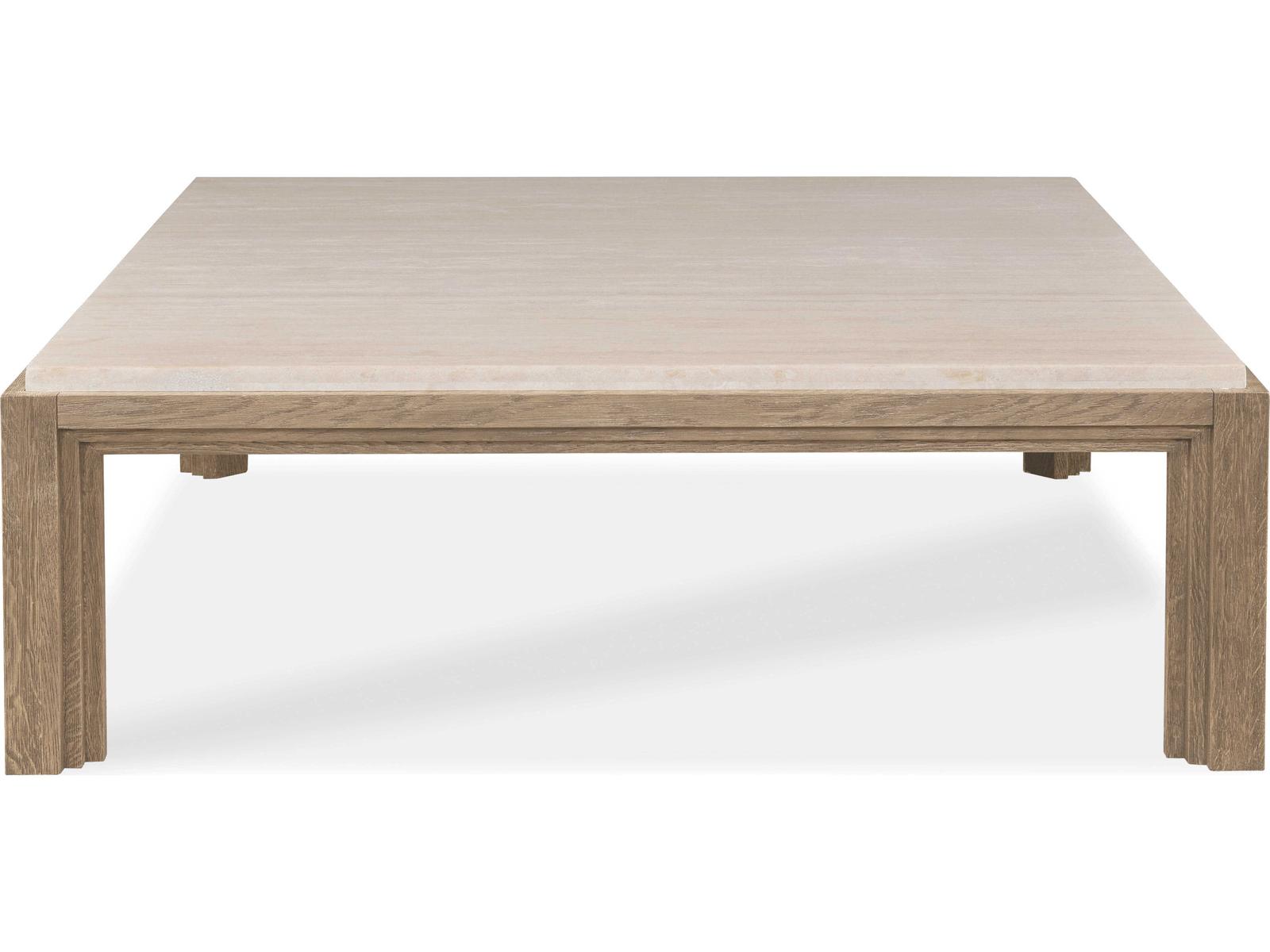 Monterey Square Wood Coffee Table Hawthorne Light