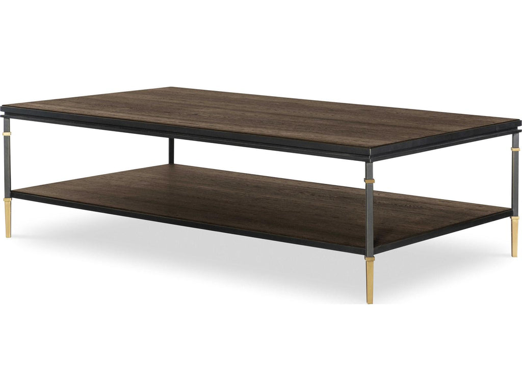 Monterey Rectangular Wood Coffee Table in Hawthorne Dark