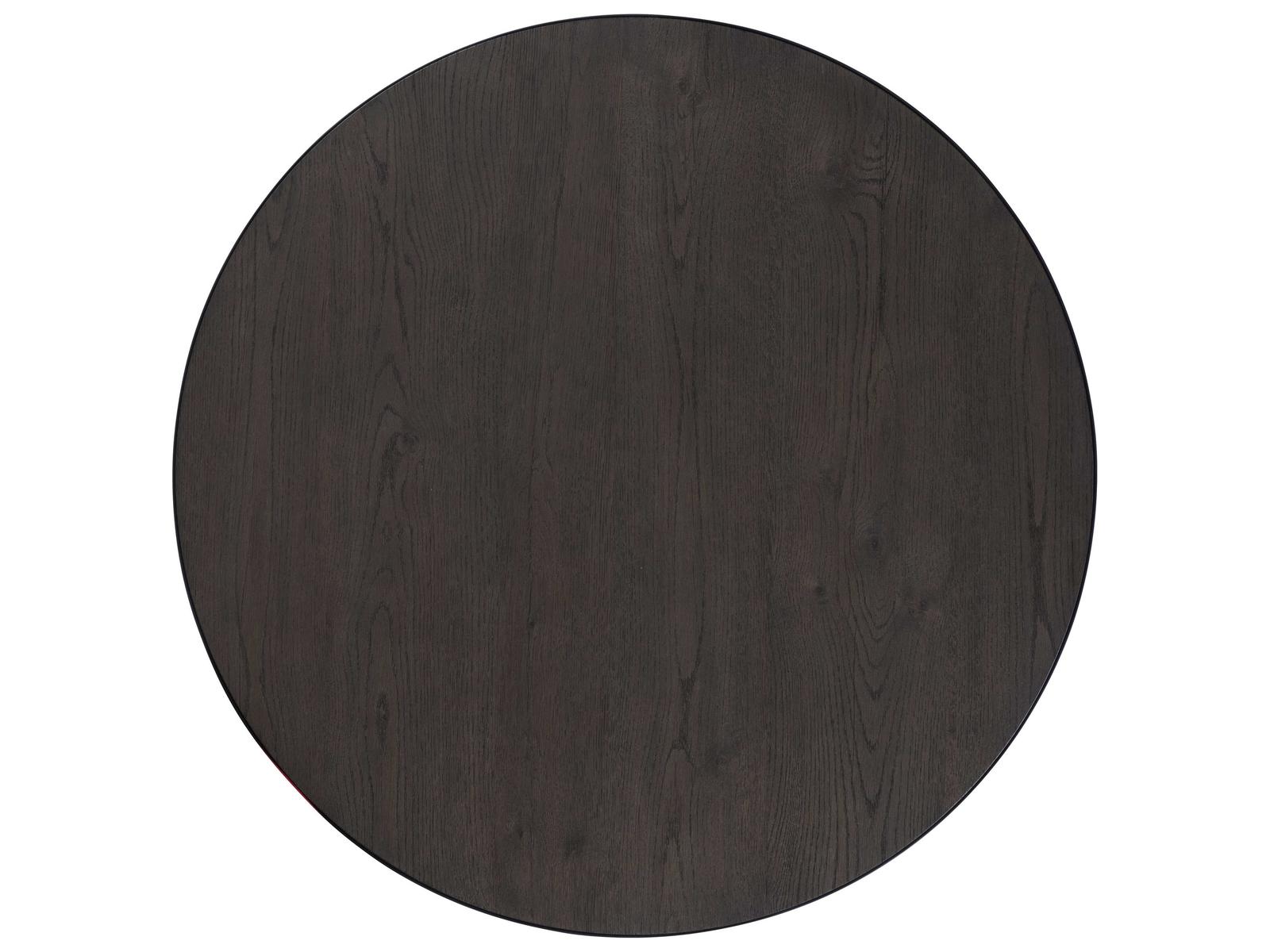 Monterey Round Wood Coffee Table Hawthorne Dark