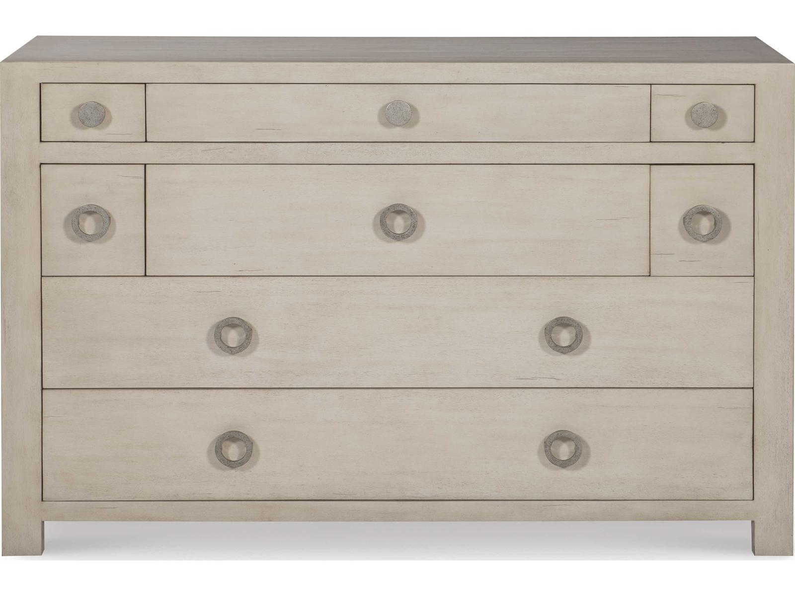 Chatham 8-Drawer Chest Peninsula in Mahogany with Pewter Hardware