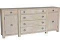 Curate Chatham Dresser Peninsula with Pewter Hardware