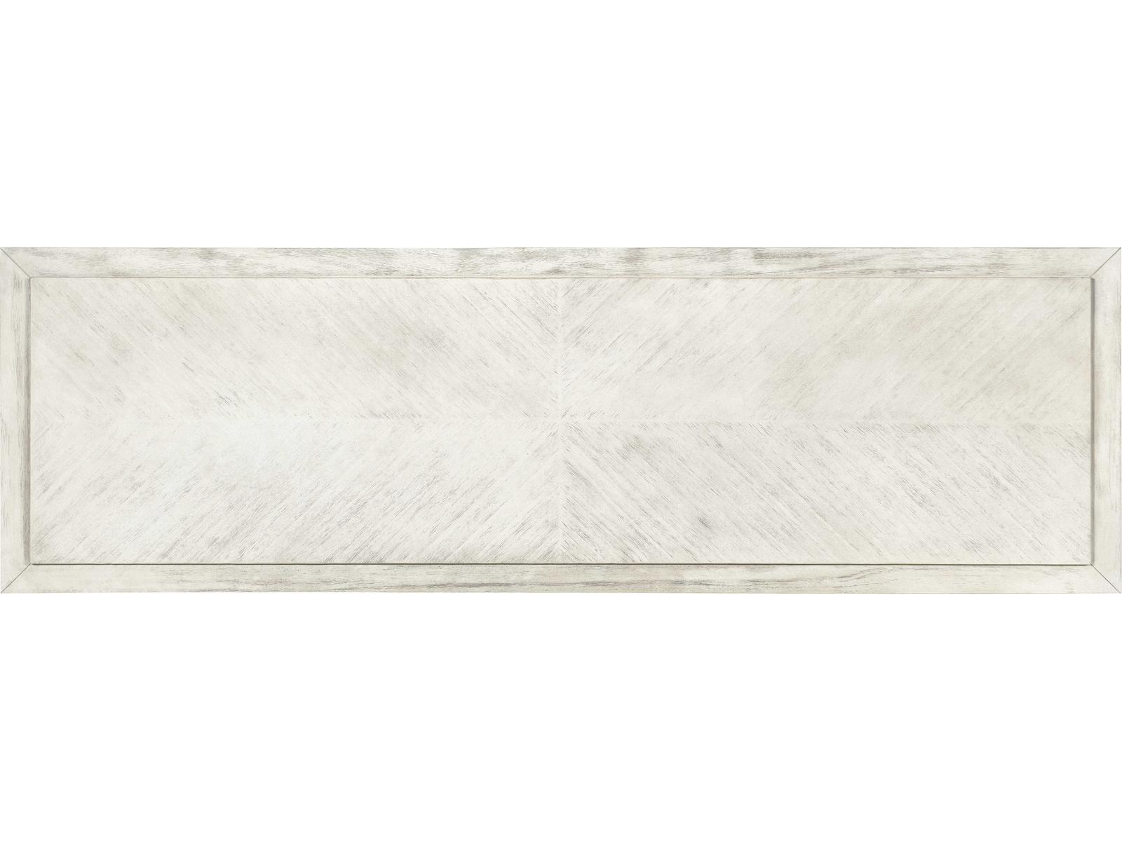 Curate Atlas Six Drawer Dresser in Off White with Raffia