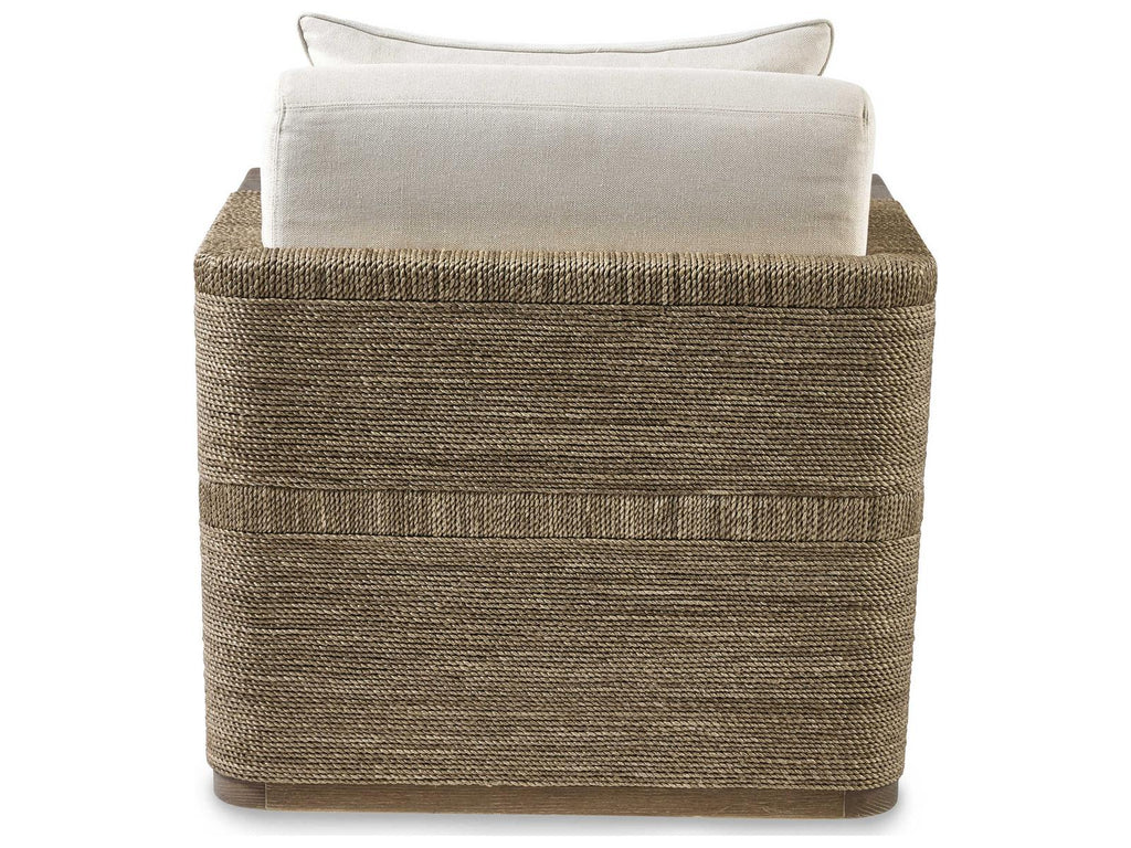 Tessuto Swivel Lounge Lounge Chair from the Curate Collection