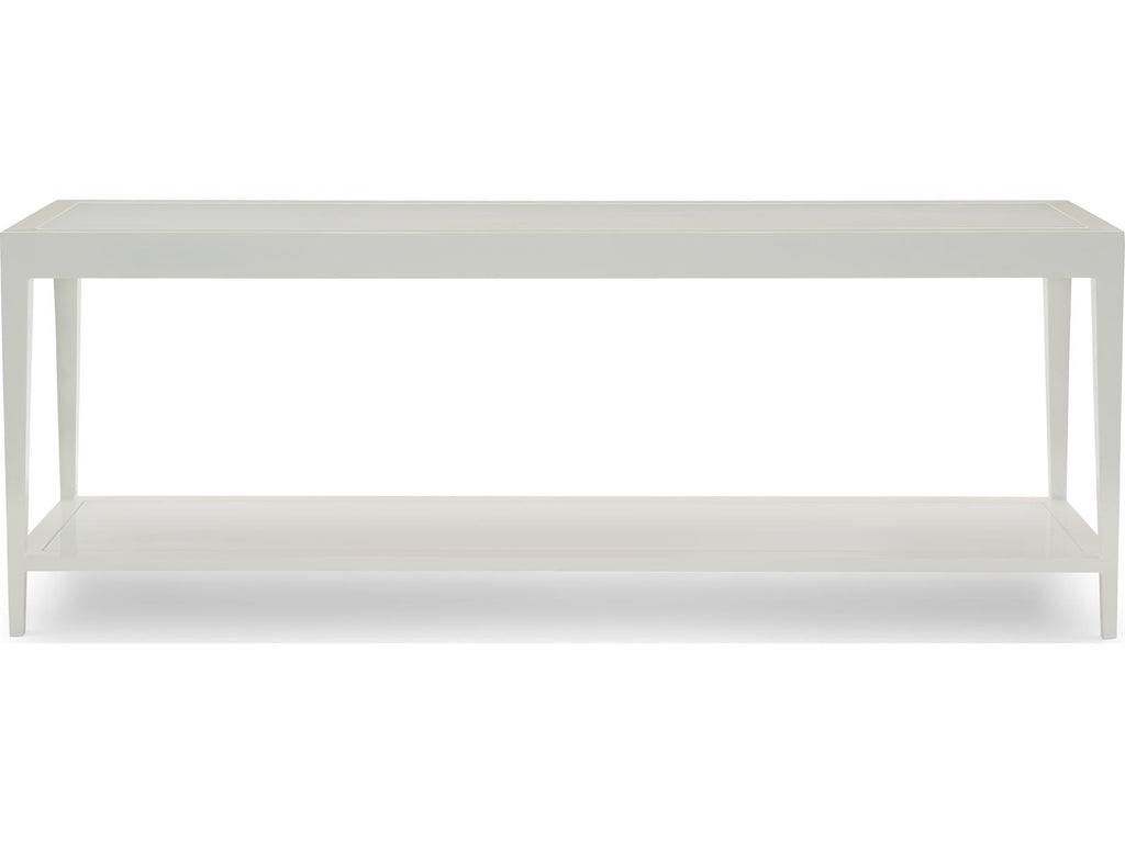 Allison Paladino Sail Rectangular Glass Console Table