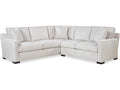 Cornerstone 2-Piece White Fabric Sectional Sofa
