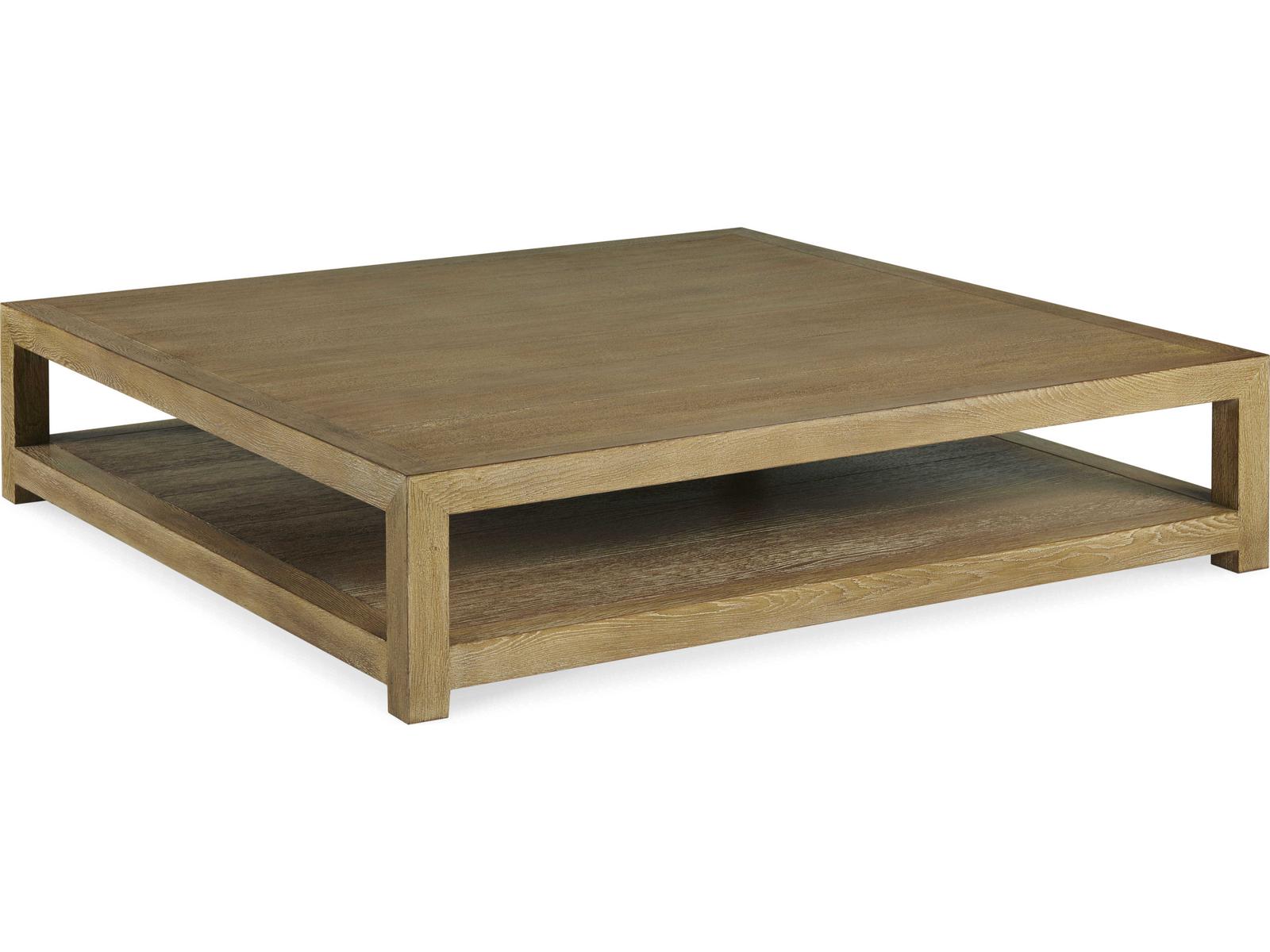Monarch Sonoma Square Coffee Table in Cerused Oak