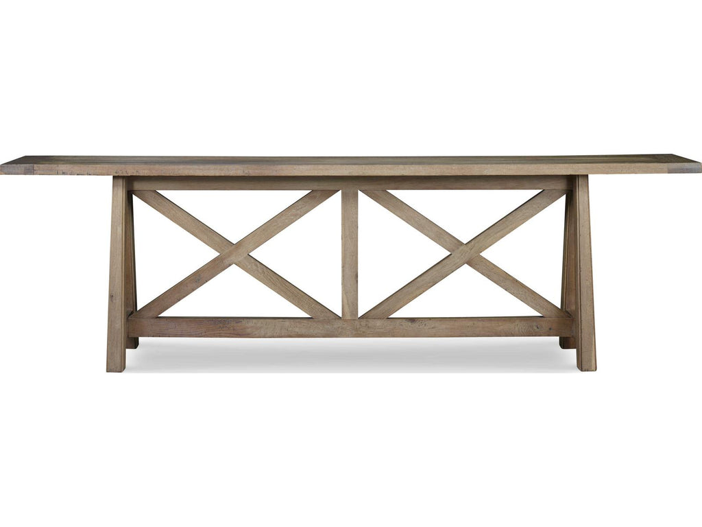 Grand Tour Rectangular Wood Console Table