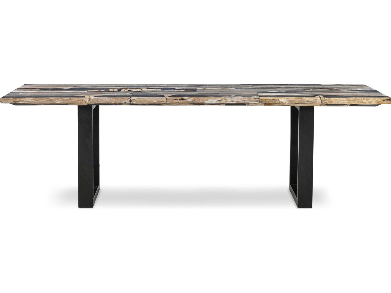 Grand Tour Andreas Petrified Wood Dining Table
